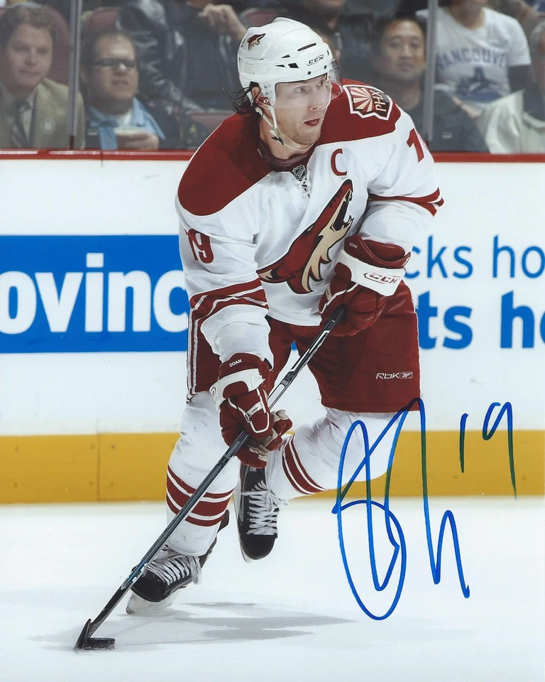 Shane Doan Signed 8x10 Photo Arizona Phoenix Coyotes Autographed COA - Image 1 of 1