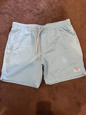 Vonzipper Light Blue Casual Walk Beach Swim Shorts Men's W36" with Pockets - image 1 of 3