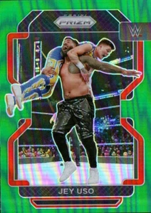 Panini Prizm WWE 2022 - Paralelo Verde #123 Jey Uso - Imagen 1 de 2