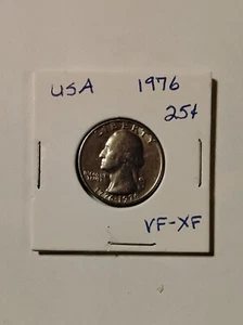 WASHINGTON QUARTER 1976 BICENTENNIAL VF-XF BEAUTIFUL COIN! - Picture 1 of 2
