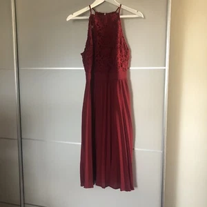 Bridesmaid Dress / Party / Occasion Red Size Small - Picture 1 of 7