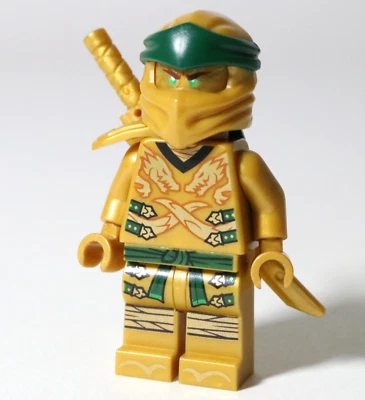 New LEGO Legacy Gold Lloyd Minifigure 71702 Ninjago Final Battle Overlord - Image 1 of 4