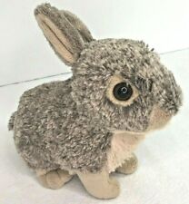 Brown Gray Bunny Rabbit 8" Plush Wild Republic Stuffed Animal