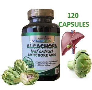 Liver Support, Cleanse Detox & Repair artichoke Herbs Including Milk Thistle 120 - Picture 1 of 4