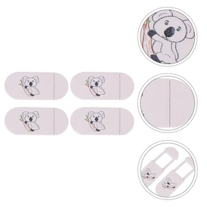 4 Pcs Sichtschutz Laptop-Kamera-Abdeckfolie Webcam-Abdeckungsschieber - Afbeelding 1 van 12