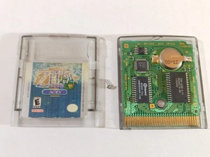 Legend of Zelda Oracle of Ages Authentic Tested Saves Nintendo Game Boy Color - Picture 1 of 3