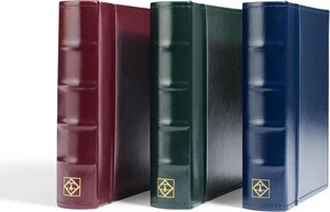 314054 Album Di Cartoline CL - Album Di Ritagli Con 50 Buste Trasparenti - Blu - Foto 1 di 12