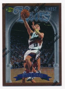 Steve Nash 1996-97 Topps Finest BRONZE ROOKIE RC #217 - Phoenix Suns - Bild 1 von 2