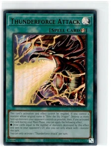 Yu-Gi-Oh! Thunderforce Attack Ultra Rare Unlimited Lightly Played - Picture 1 of 2