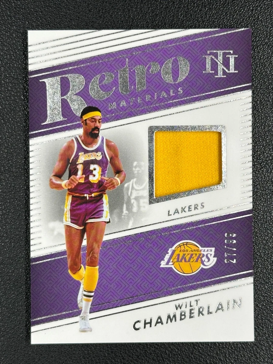 Panini Wilt Chamberlain Basketball Sports Trading Cards