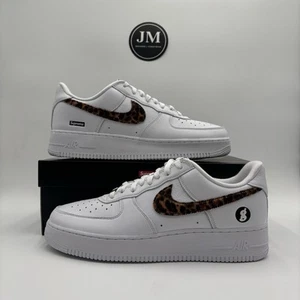 Nike Air Force 1 Low Supreme GOODENOUGH White Leopard Size 12 Men’s IM3483-100 - Picture 1 of 5