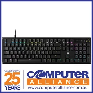 Corsair K70 CORE RGB Linear-Red Mechanical Gaming Keyboard Black - Picture 1 of 1