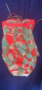 Tara Grinna One Piece Resort Swimsuit Size 12 - Picture 1 of 3