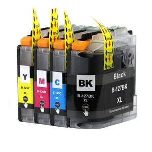 4 Ink Cartridges XL (Set) for Brother DCP-J4110DW, MFC-J4510DW, MFC-J4710DW - Picture 1 of 4