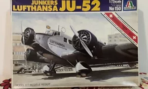 ITALERI 150 - JUNKERS JU 52 " LUFTHANSA - 1/72 - Foto 1 di 2