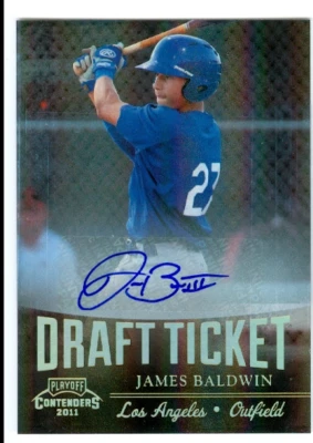 2011 Playoff Contenders Draft Ticket Autographs #DT58 James Baldwin Auto - NM-MT - Image 1 of 2