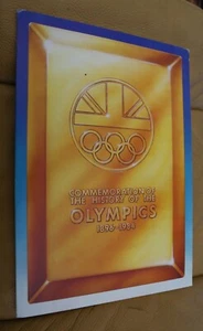 GIOCHI OLIMPICI STORIA DEL 1896 - 1984 MEDAGLIE IN ESPOSITORE FOLDER DA FABBRI - Foto 1 di 5