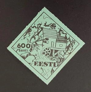 Estland - Antikommunistische Briefmarke - um 1950 - 1960 - blau OG/NH - Lot CBE-21 - Bild 1 von 1