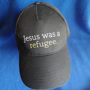 Jesus Was A Refugee Mütze Baseball Cap verstellbar - Bild 1 von 5