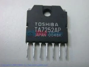 2pcs TOSHIBA TA7252AP SIP-7 5.9W AUDIO POWER AMPLIFIER RH - Picture 1 of 1