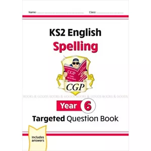 KS2 SATS Year 6 English Spelling Targeted Question Book with Answer Ages 10-11 - Imagen 1 de 8