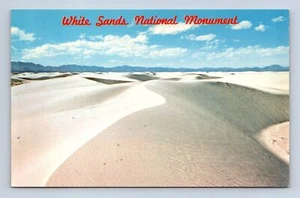 White Sands National Monument Alamogordo New Mexico Postcard Unposted - Picture 1 of 2