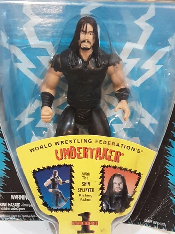 WWF JAKKS PACIFIC SLAMMERS 1 SERIES THE UNDERTAKER 6" WRESTLING FIGURE NOS Cover