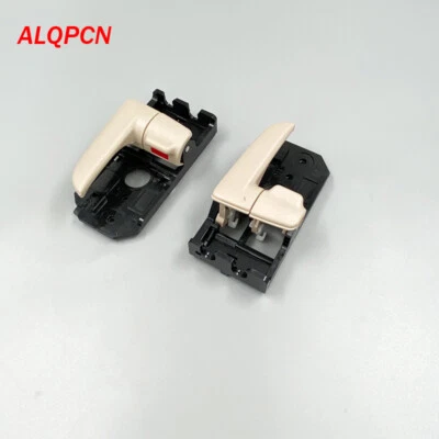 beige color 1 pair 2pcs door inner handle for kia cerato Spectra 2003-2008 L&R - Imagem 1 de 4