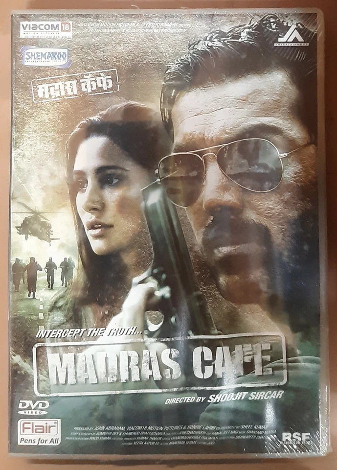 Madras Cafe DVD - John Abraham, Nargis Fakhri - Bollywood Hindi Movie DVD - Image 1 of 1