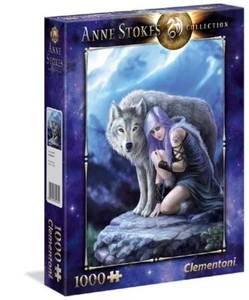 Rompecabezas Clementoni 1000 piezas - Anne Stokes - Protector - Imagen 1 de 1