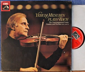 Menuhin. Bach (Sonatas and Partitas, violin solo). EMI SLS 5045 Box (3). NM(-) - Picture 1 of 1