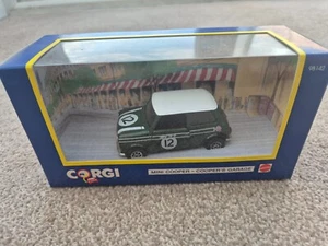 CORGI CLASSICS 1/36 'COOPERS GARAGE' #12 RACING GREEN DIECAST CAR 98142 BOXED - Picture 1 of 4