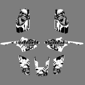 Graphic Kit Decals Stickers For Yamaha Warrior 350 1987-2000 2001 2002 2003 2004 - Picture 1 of 1