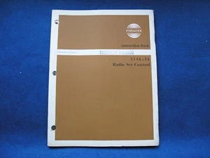 Collins 514A-1A Radio Set Control Instruction Book / Manual - Photo 1/3