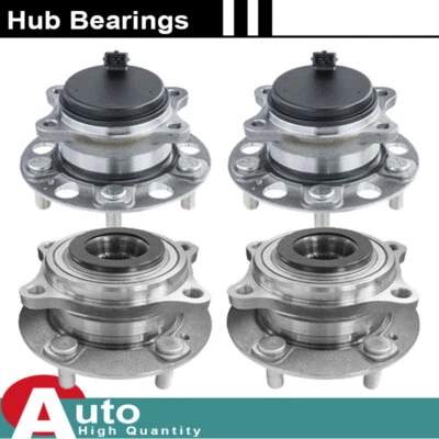 4 件装前后轮毂轴承适用于 2017 - 2020 起亚 Optima 起亚 Sportage — 第 1/4 张图片