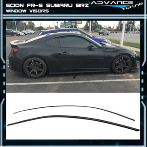 Se adapta a 13-20 Scion FRS/Subaru BRZ/Toyota 86 viseras de ventana protector solar de lluvia 2 piezas - Imagen 1 de 6