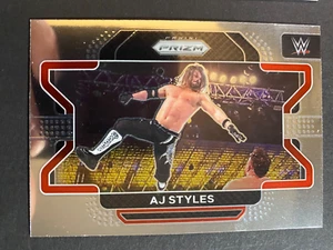 AJ Styles - 2022 WWE Prizm Wrestling Card #7 - Picture 1 of 2