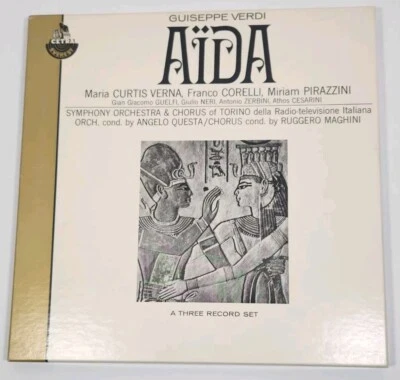 Verdi: AIDA - Verna Corelli Pirazzini - Cetra Everest Stereo Effect, S-401/3 NM - Image 1 of 2