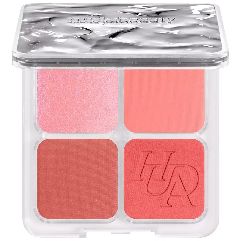 Paleta de iluminadores multiusos HUDA BEAUTY - Resplandor melocotón tostado Foto 1 de 4