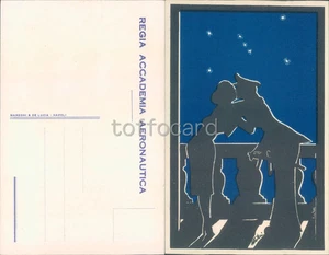 AVIAZIONE MILITARE-REGIA ACCADEMIA AERONAUTICA-BACIO-D9-41 - Picture 1 of 1