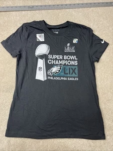 Neu mit Etikett Nike Philadelphia Eagles Super Bowl Champions LIX grau Damen Medium - Bild 1 von 6