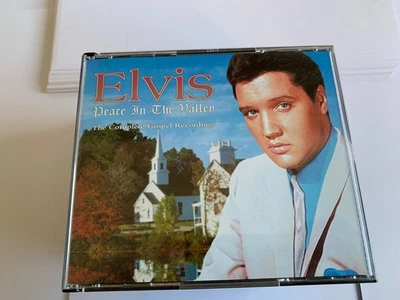Elvis Presley Peace In The Valley Complete Gospel Recordings 3 CDNRMINTEX [B5C] - Image 1 of 4