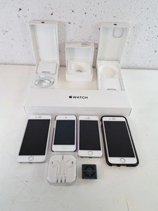Apple iPhone iPod Job Lot Bundle Boîtes de Pièces Détachées, Écouteurs TOUT FONCTIONNE - Photo 1 sur 24