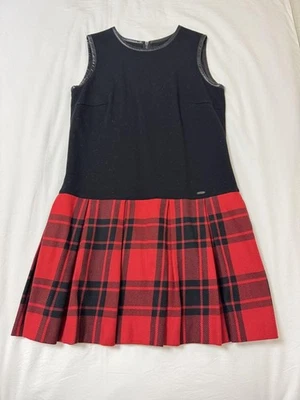 Burberry Blue Label Sleeveless Mini Dress Size: 38 Black and red limited From JP - Image 1 of 4