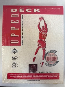 Upper Deck Series Two 1994-95 NBA Basketball Cards ~ SEALED Box of 12 Packs ~ - Picture 1 of 6