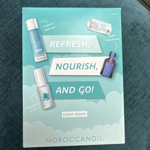 Moroccanoil REFRESH NOURISH AND GO! ,dry Shampoo, Treatment & Fragrance Mist - Picture 1 of 6