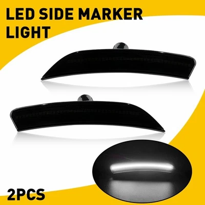 Parachoques delantero de humo para Chrysler 200 2015 2017 2016 luz lateral marcador lámpara de señal Foto 1 de 4