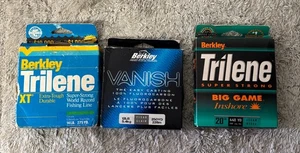 Berkley Fishing Line Lot Assorted Specs - Picture 1 of 5