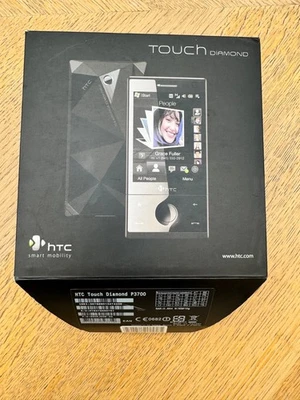 SMARTPHONE CELLULARE HTC TOUCH DIAMOND P3700 /WINDOWS MOBILE FUNZIONANTE💥💯 - Immagine 1 di 4