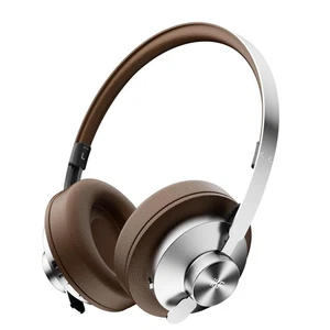 Metal Wireless Bluetooth Over-Ear Headphones, Active Noise Cancelling, Hi-Res... - Picture 1 of 8